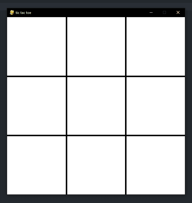 Tic Tac Toe GUI screenshot 2