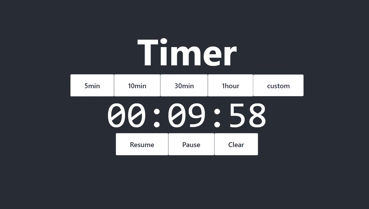 Timer screenshot 3